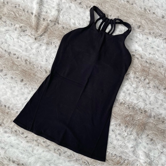 Lululemon Tank Top (Active/Yoga Wear) - Size 4 (Black) - Picture 2 of 3